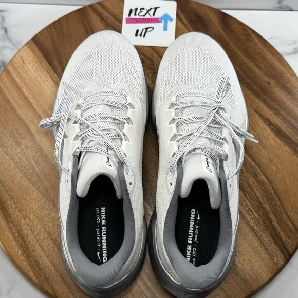 Men’s size 12-Nike Air Zoom Pegasus 41 NBY HF3939-900 White Running Shoes READ - Picture 7 of 9
